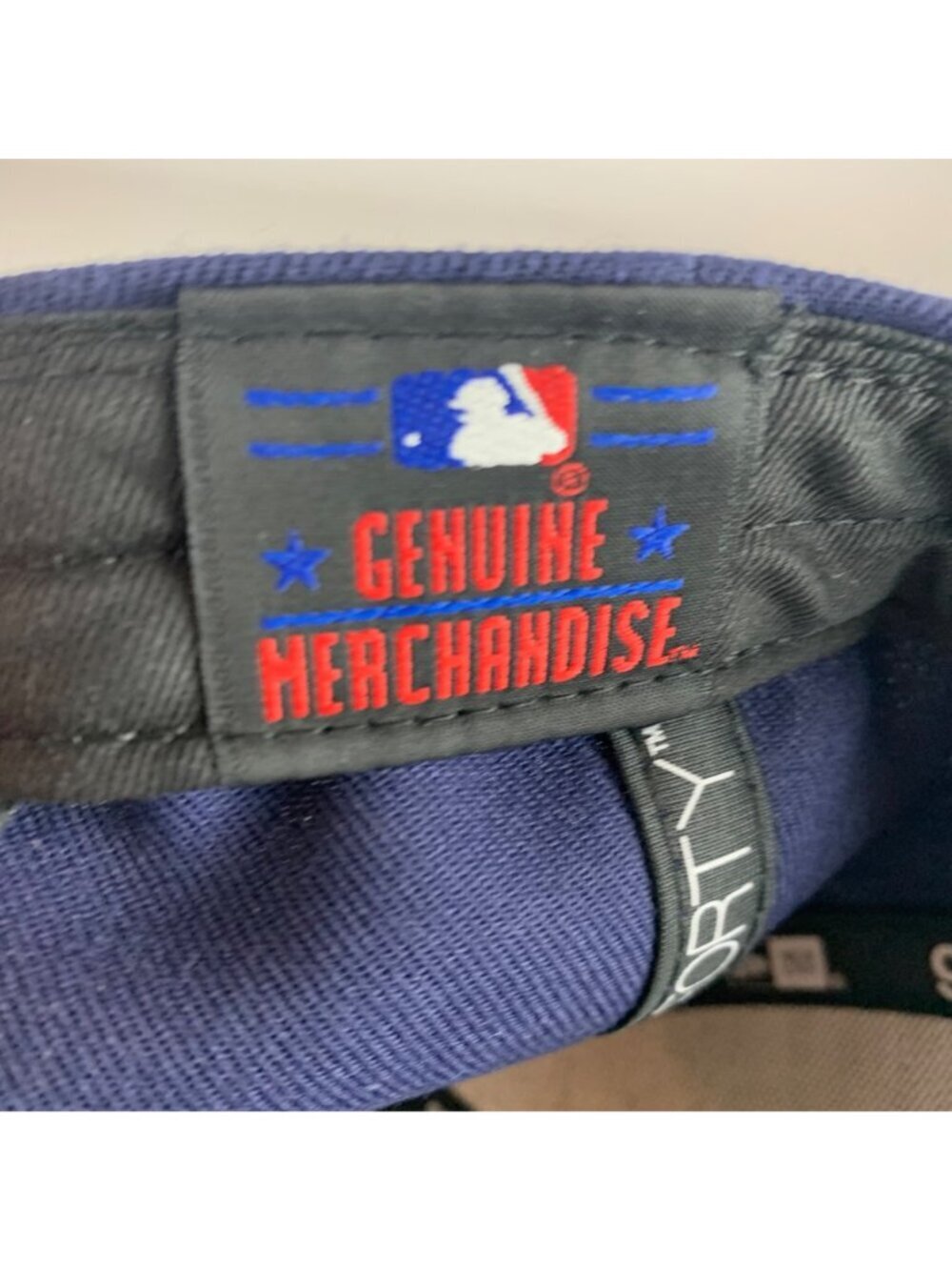 Milwaukee Brewers MLB Navy Blue New Era 9Forty Strapback Adjustable Hat - Picture 6 of 6